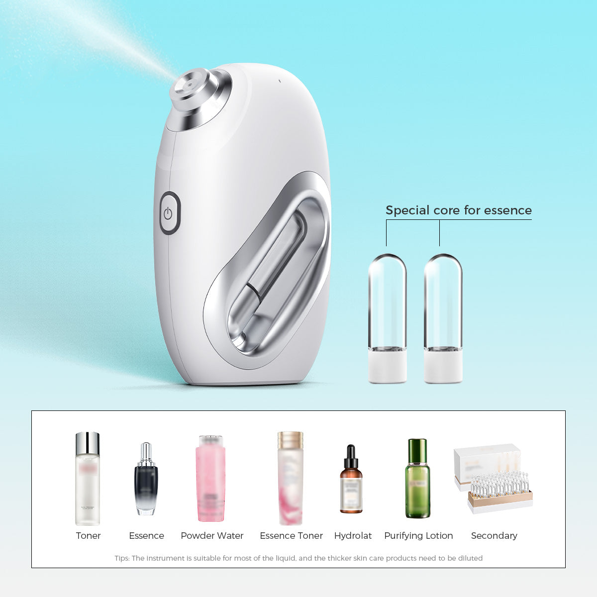 nano mist sprayer for face hydration