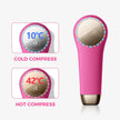 sonic facial brush with light therapy